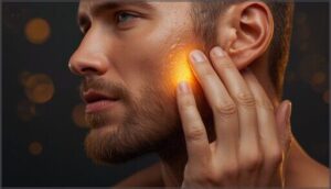 targeting cheeks, chin, and neck targeting cheeks, chin, and neck