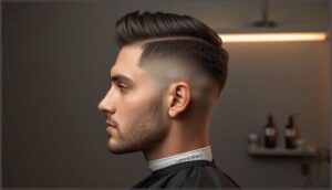 temple fade for jawline softening temple fade for jawline softening