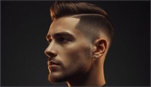 temple fade for subtle framing temple fade for subtle framing