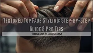 textured top fade styling textured top fade styling