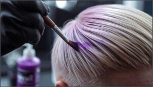 toning for desired color results toning for desired color results