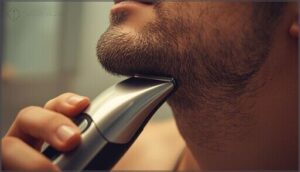 trimming longer facial hair before shaving trimming longer facial hair before shaving