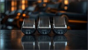 typical guard sizes for each fade typical guard sizes for each fade