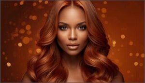 vibrant red and copper options vibrant red and copper options