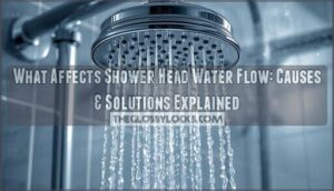 what affects shower head water flow