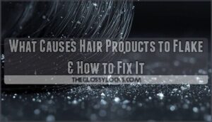 what causes hair products to flake what causes hair products to flake