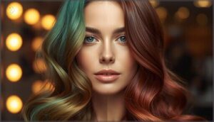which colors work best over green hair which colors work best over green hair