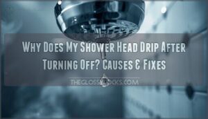 why does my shower head drip after turning off why does my shower head drip after turning off
