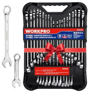 WORKPRO 32 Piece SAE & Metric B0BN39LYJ5