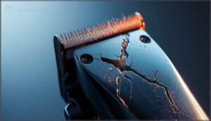 worn or damaged guards worn or damaged guards