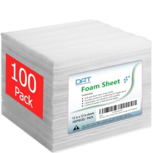 100 Pack Foam Sheets, DAT B07TRPGJYX