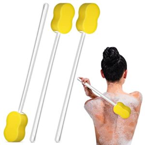 3 Pieces Long Handle Sponge B0BKZQDMWD