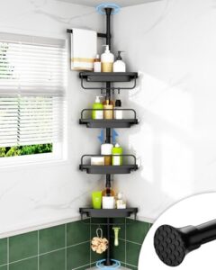 ALLZONE Corner Shower Caddy Tension B09GVJBW2Q