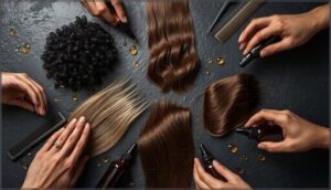 application techniques by hair type application techniques by hair type