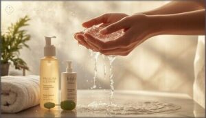 avoiding overwashing and harsh scrubbing avoiding overwashing and harsh scrubbing