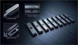 blade material and coatings blade material and coatings