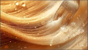 brittle or rough texture brittle or rough texture