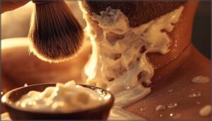 build a cushioning lather build a cushioning lather