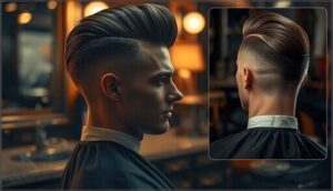 classic pompadour and slicked back styles classic pompadour and slicked back styles