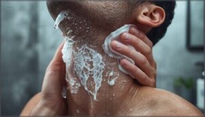 cleanse away oil and debris cleanse away oil and debris