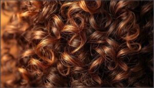 color placement and curl definition color placement and curl definition