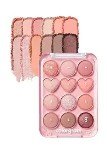 COLORGRAM Pin Point Eyeshadow Palette B0BZPJKCRD