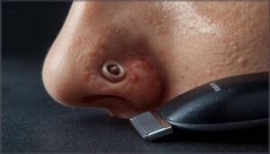 common causes of ingrown nose and ear hairs common causes of ingrown nose and ear hairs