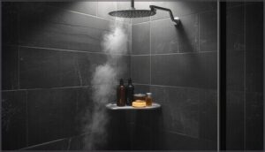 corner-mounted shower caddies corner-mounted shower caddies