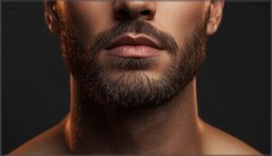 defining the neckline and cheek line defining the neckline and cheek line