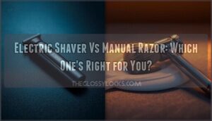 electric shaver vs manual razor differences electric shaver vs manual razor differences