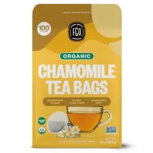 FGO Organic Chamomile Tea, 100 B07N2F8718