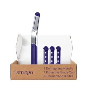 Flamingo Dermaplane Blades Refills, Face B0CWBX3BP3