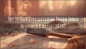 hair straightening brush tools