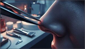 how does plucking nose hair work how does plucking nose hair work