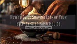 how to build shaving lather