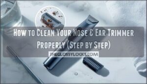 how to clean nose ear trimmer properly how to clean nose ear trimmer properly