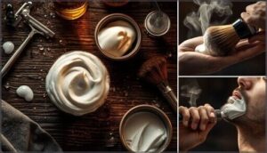 lathering techniques (bowl, palm, face) lathering techniques (bowl, palm, face)