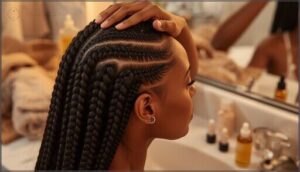 maintaining and caring for feed-in braids maintaining and caring for feed-in braids