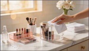 maintaining and cleaning makeup organizers maintaining and cleaning makeup organizers
