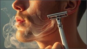 maintaining consistent angle across face maintaining consistent angle across face