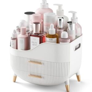 Makeup Organizer with Drawers,Skincare Organizer B0D8KX1Q3T