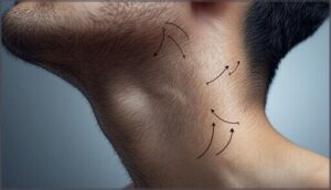 mapping neck hair growth direction mapping neck hair growth direction