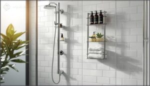maximizing vertical shower space maximizing vertical shower space
