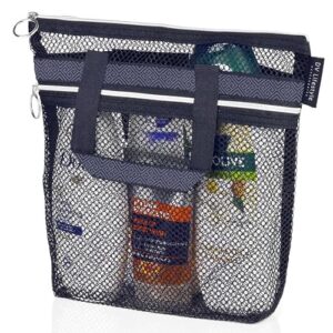 Mesh Shower Bag 10.2x9.9'' Quick Dry B09KV98YQT