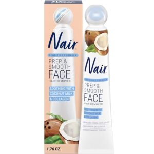 NAIR Exfoliating Facial Hair Removal B0BNP6LPGR