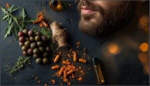 natural extracts: saw palmetto, nettle root, beta carotene natural extracts: saw palmetto, nettle root, beta carotene