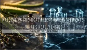 natural vs chemical aftershave lotion ingredients natural vs chemical aftershave lotion ingredients