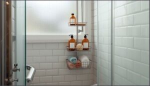 optimizing shower and tub storage optimizing shower and tub storage