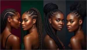 popular feed-in braid styles popular feed-in braid styles