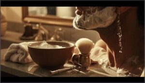 preparing skin and beard for shaving angle preparing skin and beard for shaving angle